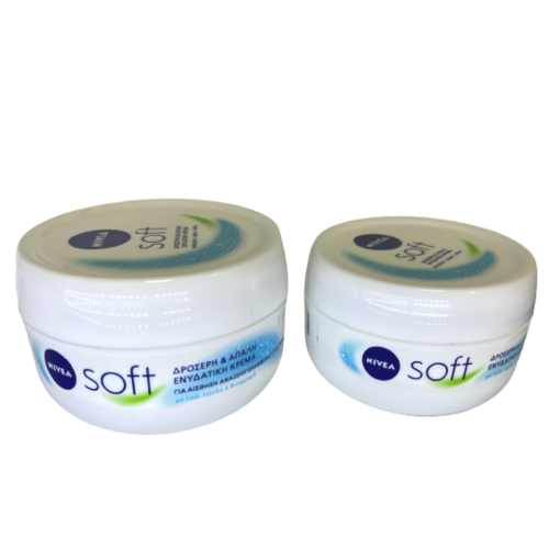 ⁦קרם רב שימושי 300 מ"ל  NIVEA  SOFT⁩ – תמונה ⁦2⁩